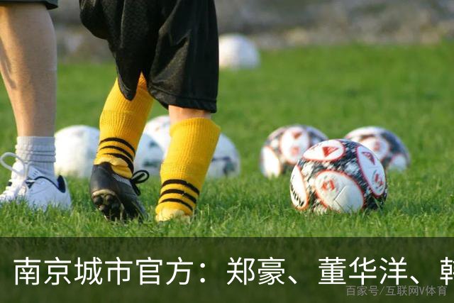 南京城市官方：郑豪、董华洋、韩奇臻加盟，杨子琦上调一线队